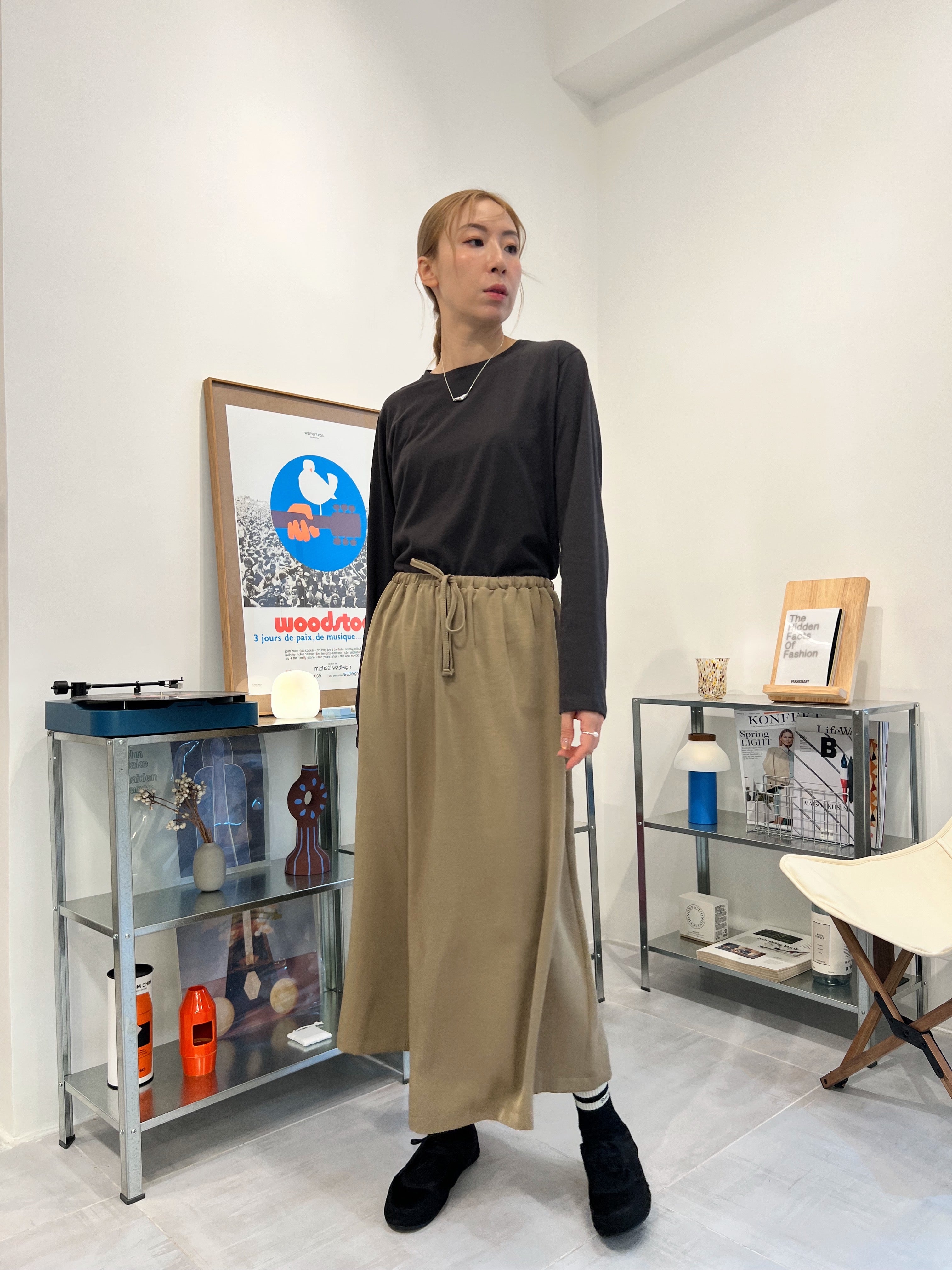 長身T-shirt/碳灰 (Copy)