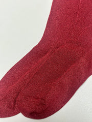 高質閃襪/紅