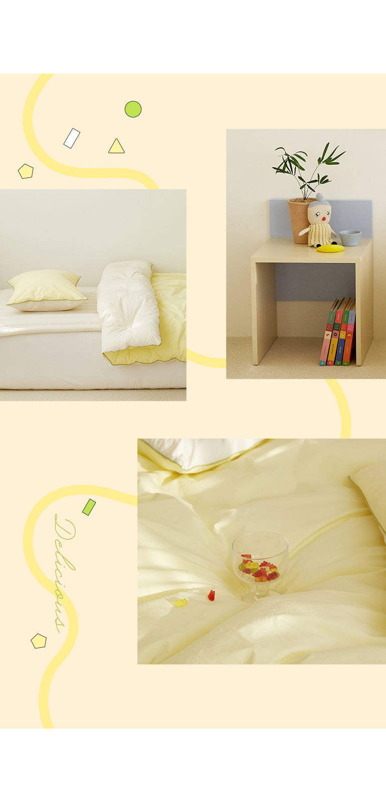 KIDS(綑邊撞色)無塵雲朵被/8色