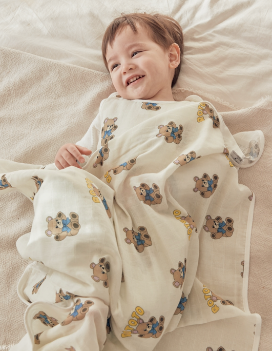 Double gauze blanket 100%雙重紗棉被仔