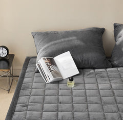 ☃ 秋冬 SOFT MINK柔軟絨毛固定帶床墊/5色