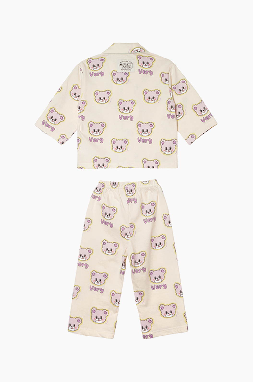 [睡衣兩件套]Honey Pajama Purple Very