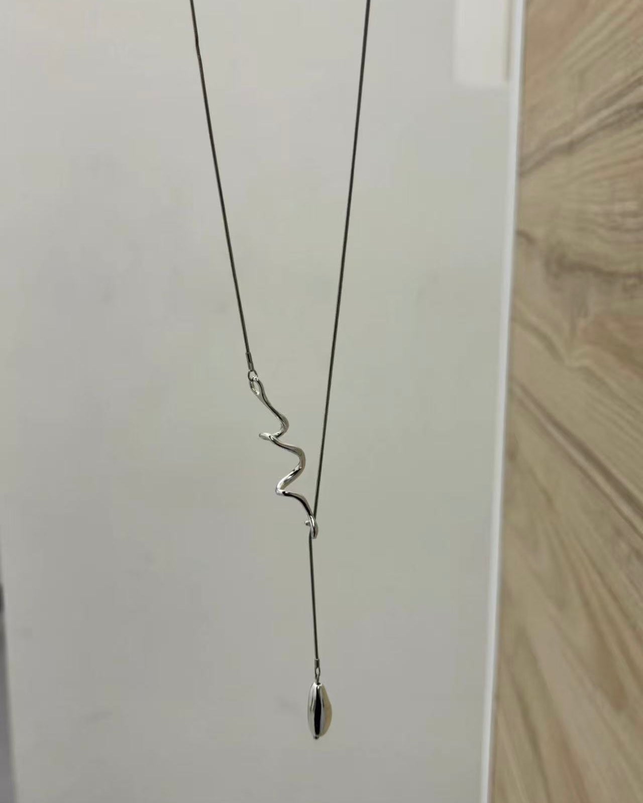 長頸鏈/銀