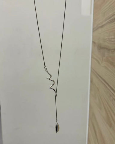 長頸鏈/銀