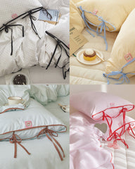 <無塵被袋+枕袋> Ribbon Cake -10色