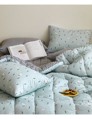 (圖案)無塵夾棉枕袋/8色