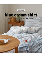 Premium防過敏雲朵被/條子-4色