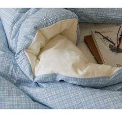 ☃ 秋冬Norton Classic雙面<一面絨毛一面格仔>抗菌玉米棉被-3色