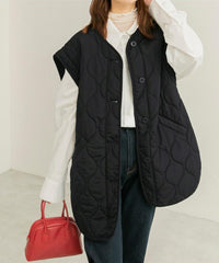 [11.11優惠]2 way 可拆䄂中長間棉外套/黑(12月頭到貨)