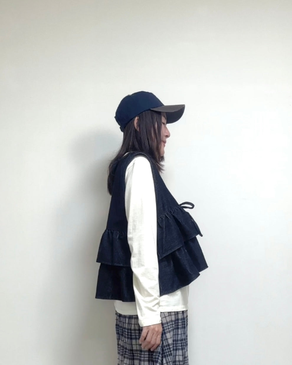 Good Things繡字cap帽/深藍