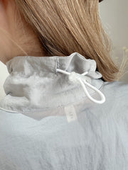 企領傘型風褸/淺灰