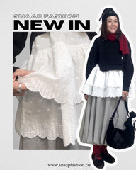 (預購)波浪邊內搭背心/白