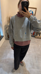 不對稱衛衣/灰