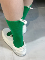 後Tag襪/綠