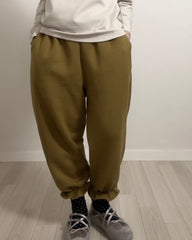 (預購)束腳Ruffle運動褲/橄欖