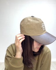 Good Things繡字cap帽/杏