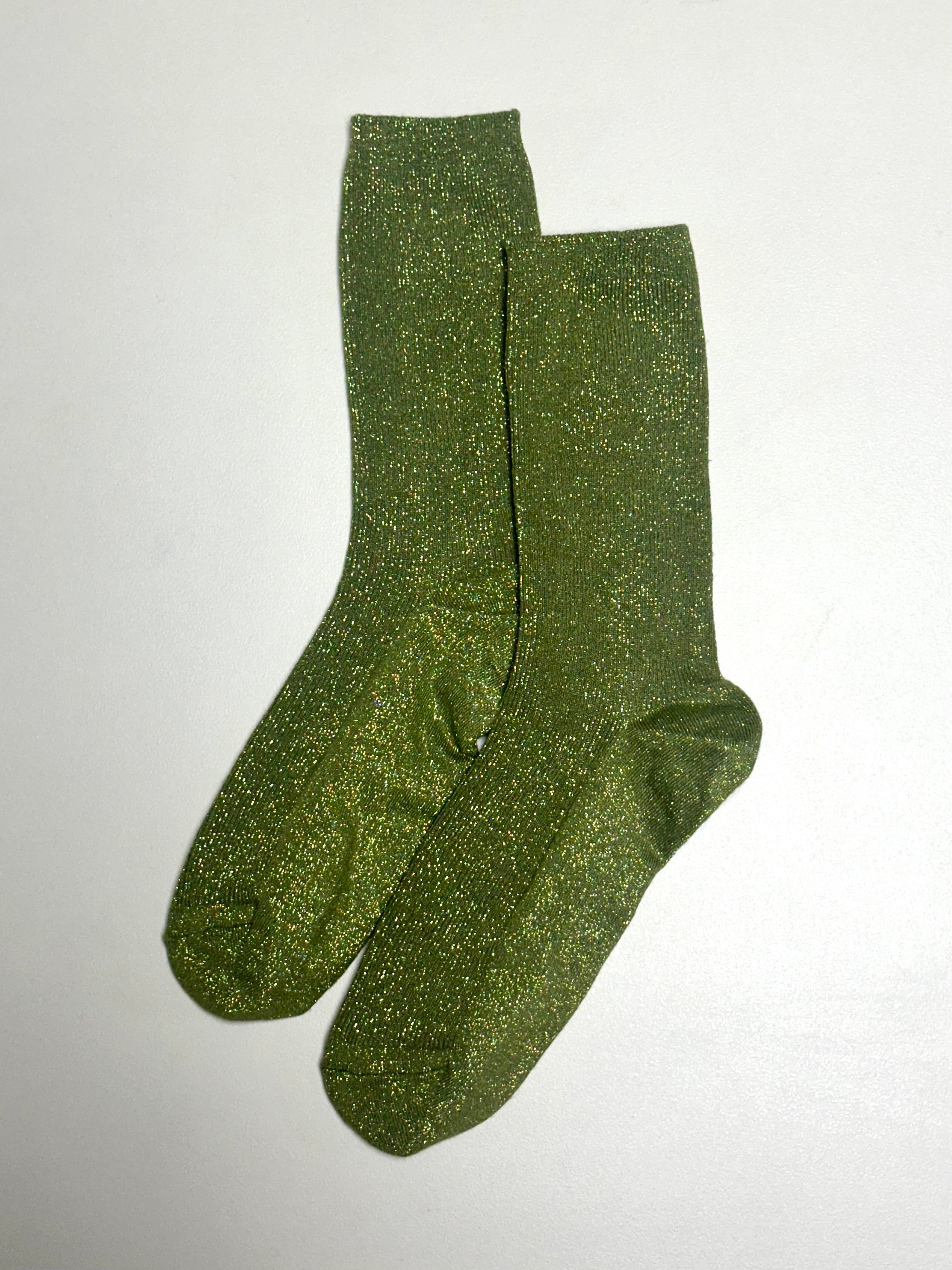 高質閃襪/綠