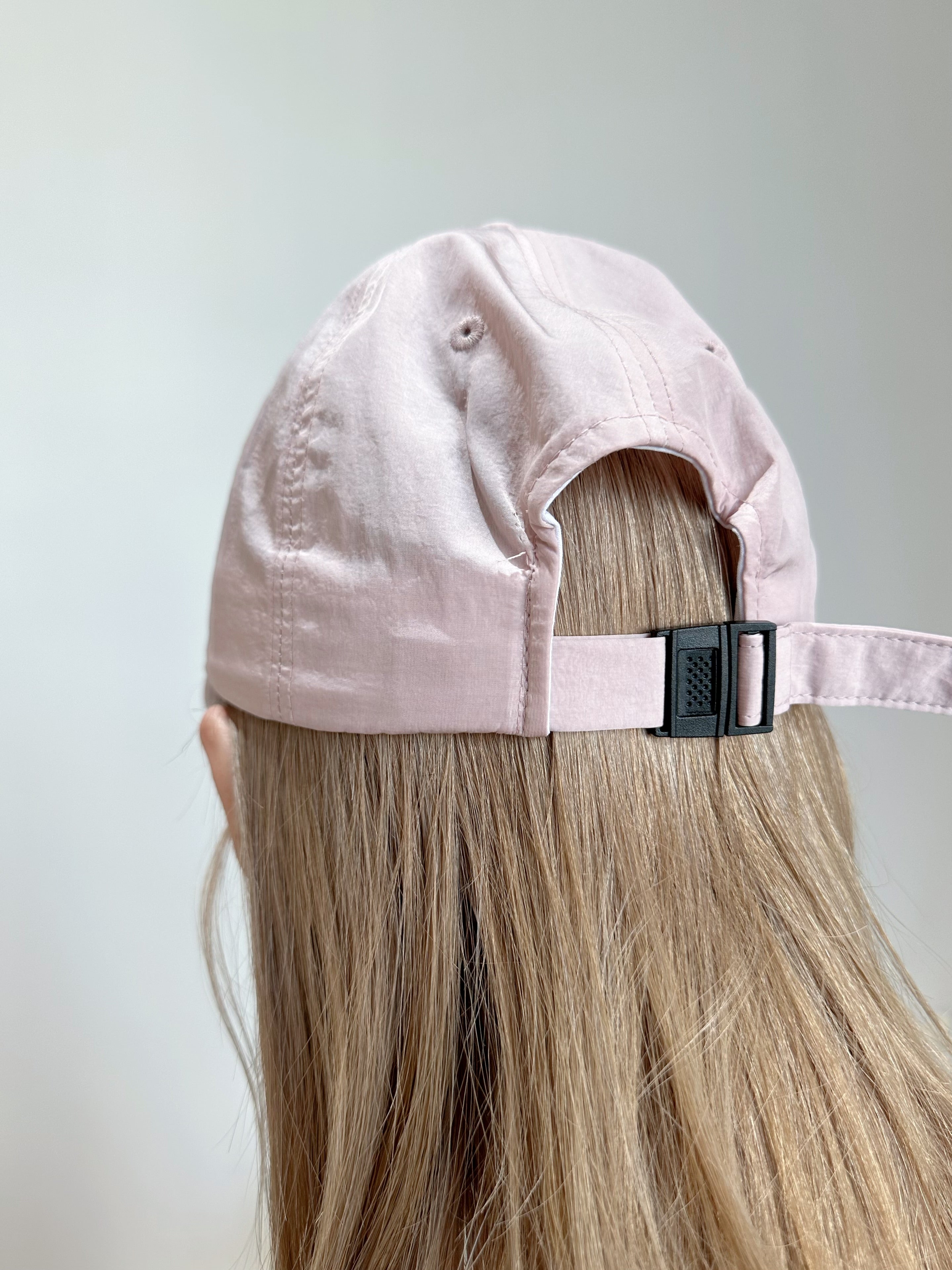 Basic繡字帽/粉紅