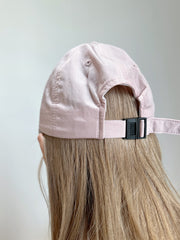 Basic繡字帽/粉紅