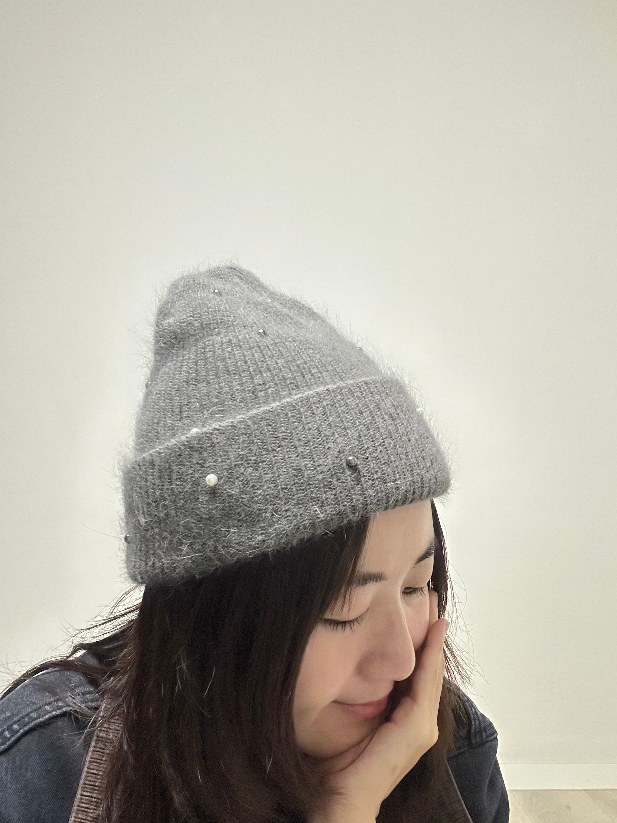 兩種珠珠冷帽/灰