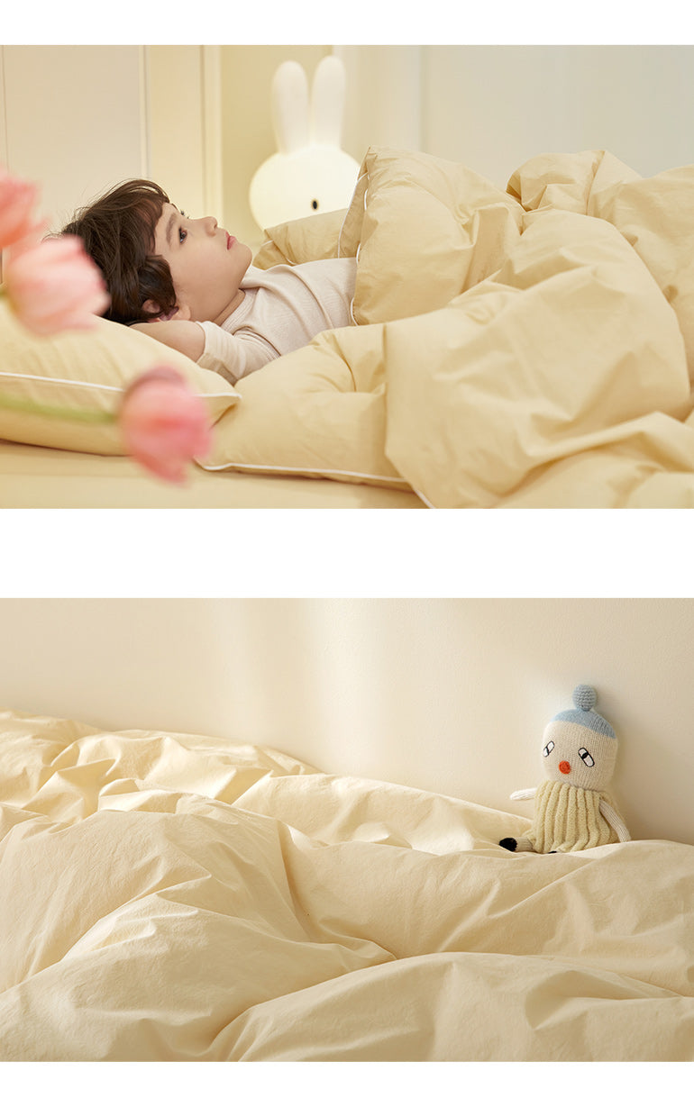 KIDS(綑邊撞色)無塵雲朵被/8色