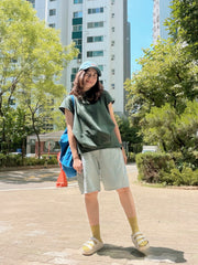 有型shopping bag/藍