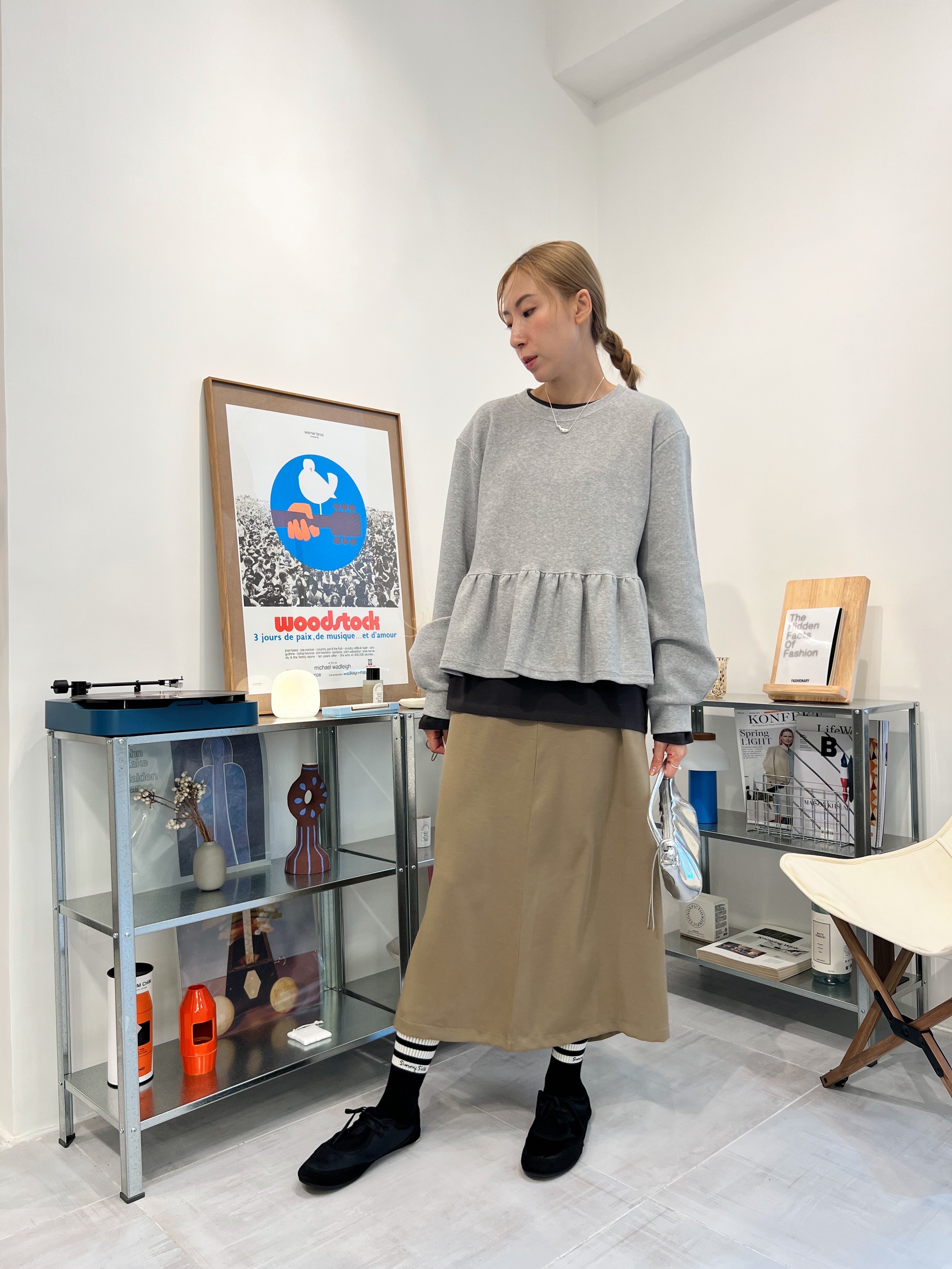 長身T-shirt/碳灰 (Copy)