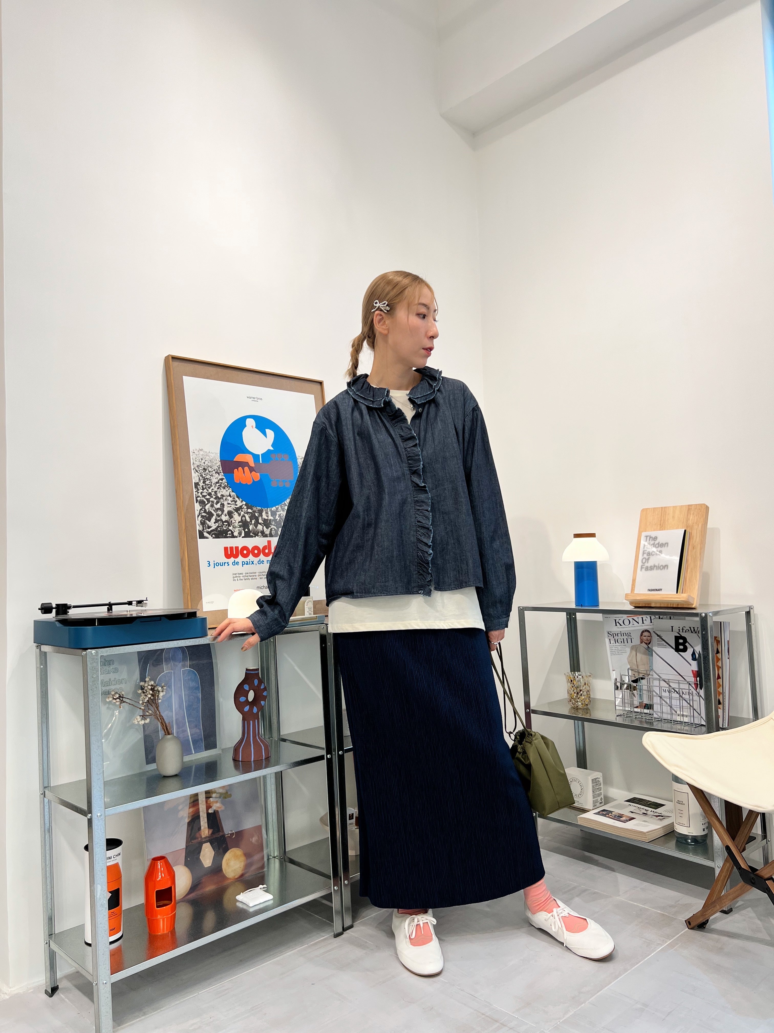 長身T-shirt/米白 (Copy)