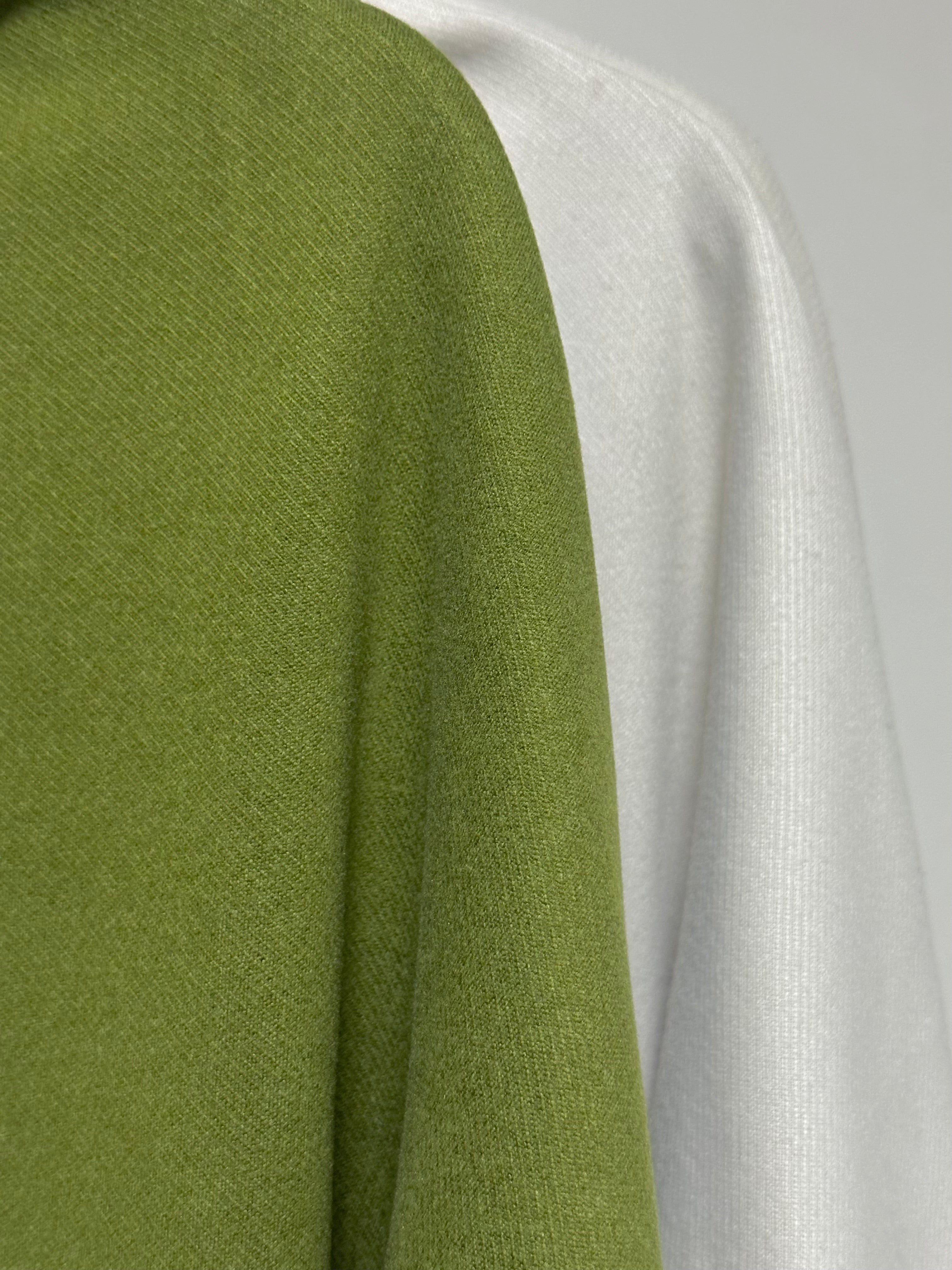 (停產)原身出企領T-shirt/霧綠