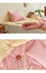 KIDS(綑邊撞色)無塵雲朵被/8色