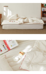 KIDS(綑邊撞色)無塵雲朵被/8色