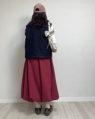 (停產)牛仔羊羔毛背心/深藍