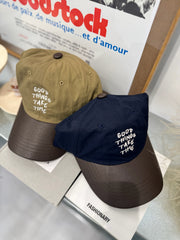 Good Things繡字cap帽/深藍