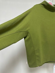 (停產)原身出企領T-shirt/霧綠