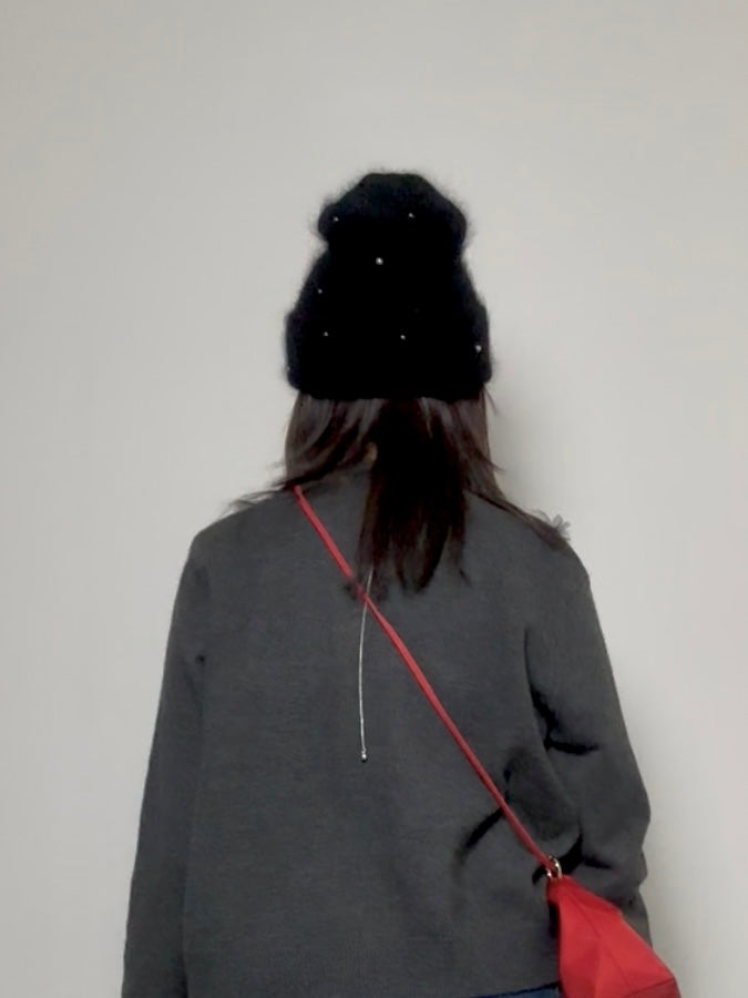 兩種珠珠冷帽/黑