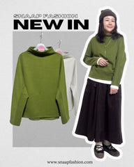 (停產)原身出企領T-shirt/霧綠