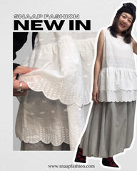 (預購)波浪邊內搭背心/白