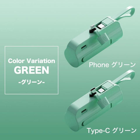 兩種類power bank/TypeC-MINT